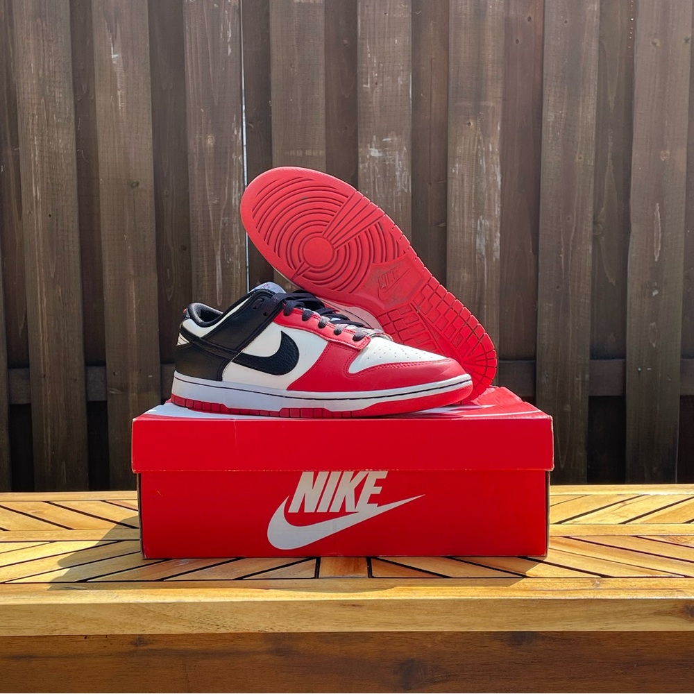 Nike Dunk Low EMB 75th anniversary bulls shoes size 10 men’s